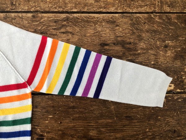 Jumper 1234 Cashmere Crew - Rainbow Oyster Jumper 1234 Cashmere Crew - Rainbow Oyster