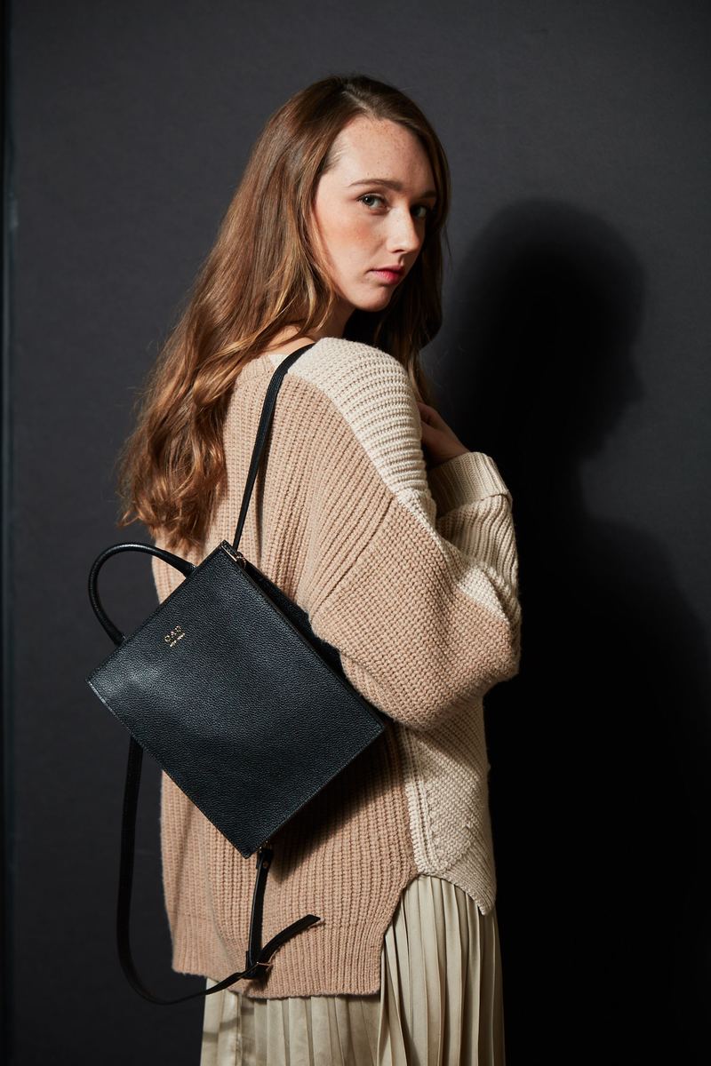 OAD Mini Arc Backpack - True Black | Garmentory display picture 1