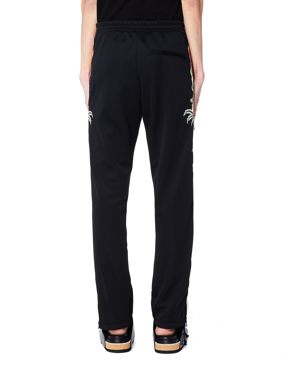 Doublet Chaos Embroidery Track Pants - Black | Garmentory