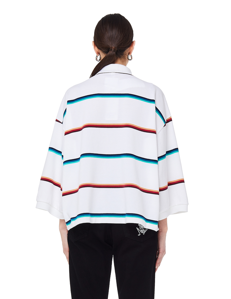 トップス doublet 3D PATCH OVERSIZED POLO SHIRT Doublet】3D PATCH OVERSIZED POLO SHIRT