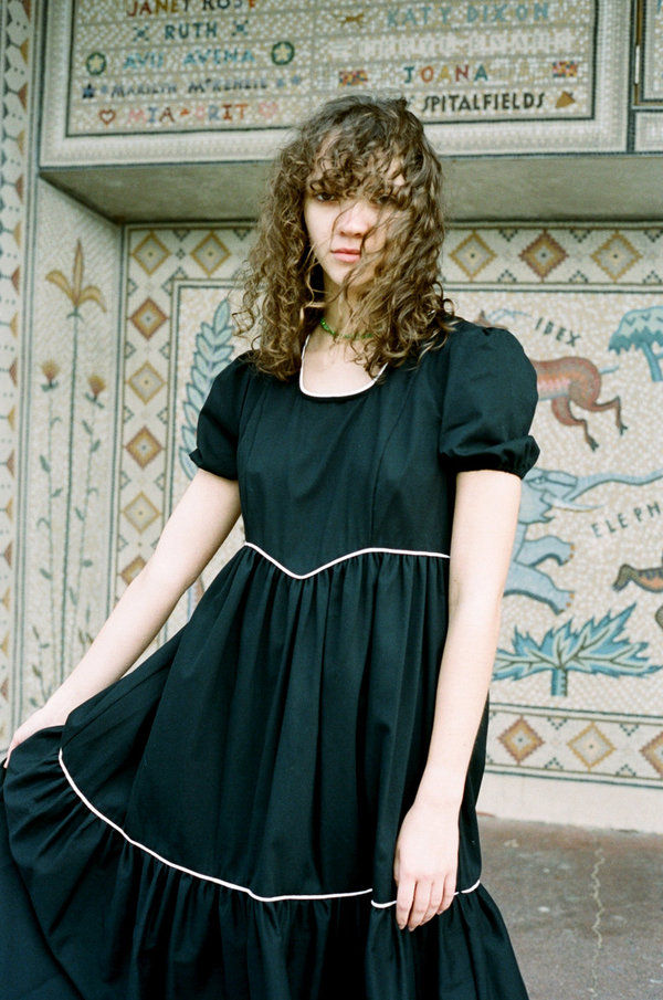 batsheva black dress Batsheva Empire Dress