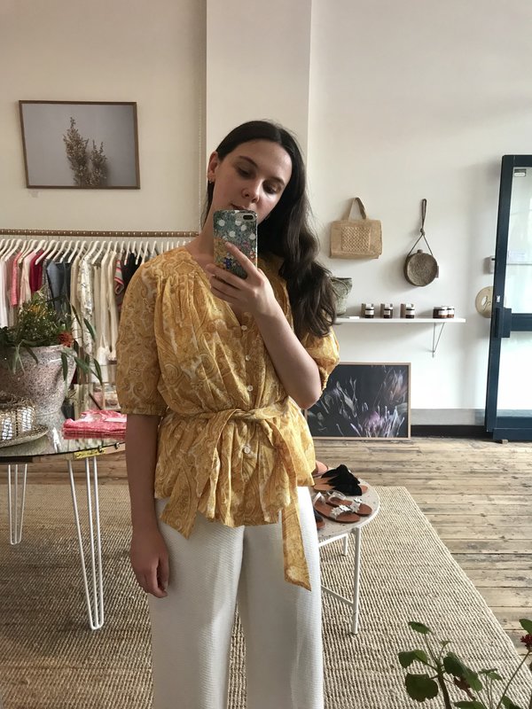 BEFORE MARCH Smock top BEFORE MARCH Smock top
