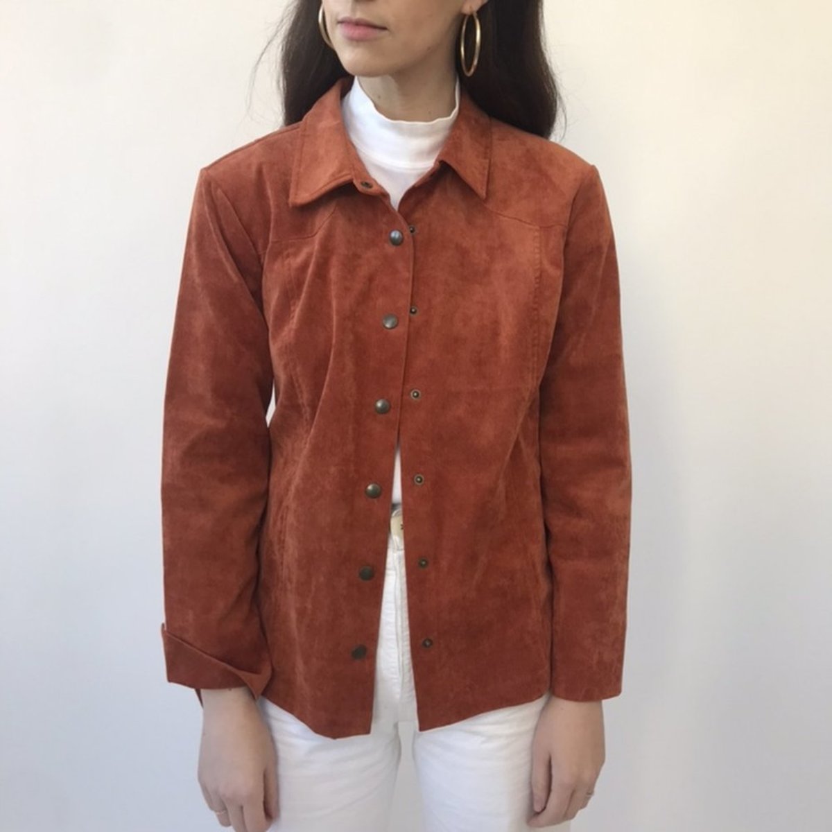 225713 Amber Rust Corduroy Boho Jacket main image 0