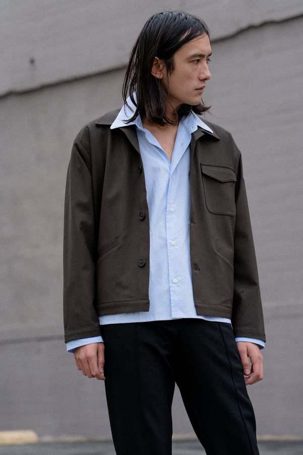 Second/Layer セカンドレイヤー CALO SHIRT JACKET SECOND/LAYER Calo Shirt Jacket - Brown | Garmentory