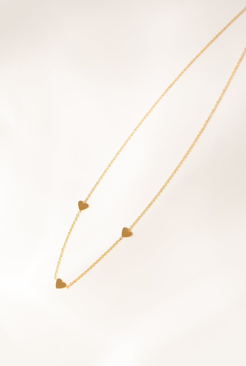 HAPER SET LSEOUL SIZE S M L XL（Triple Heart Necklace | Garmentory）