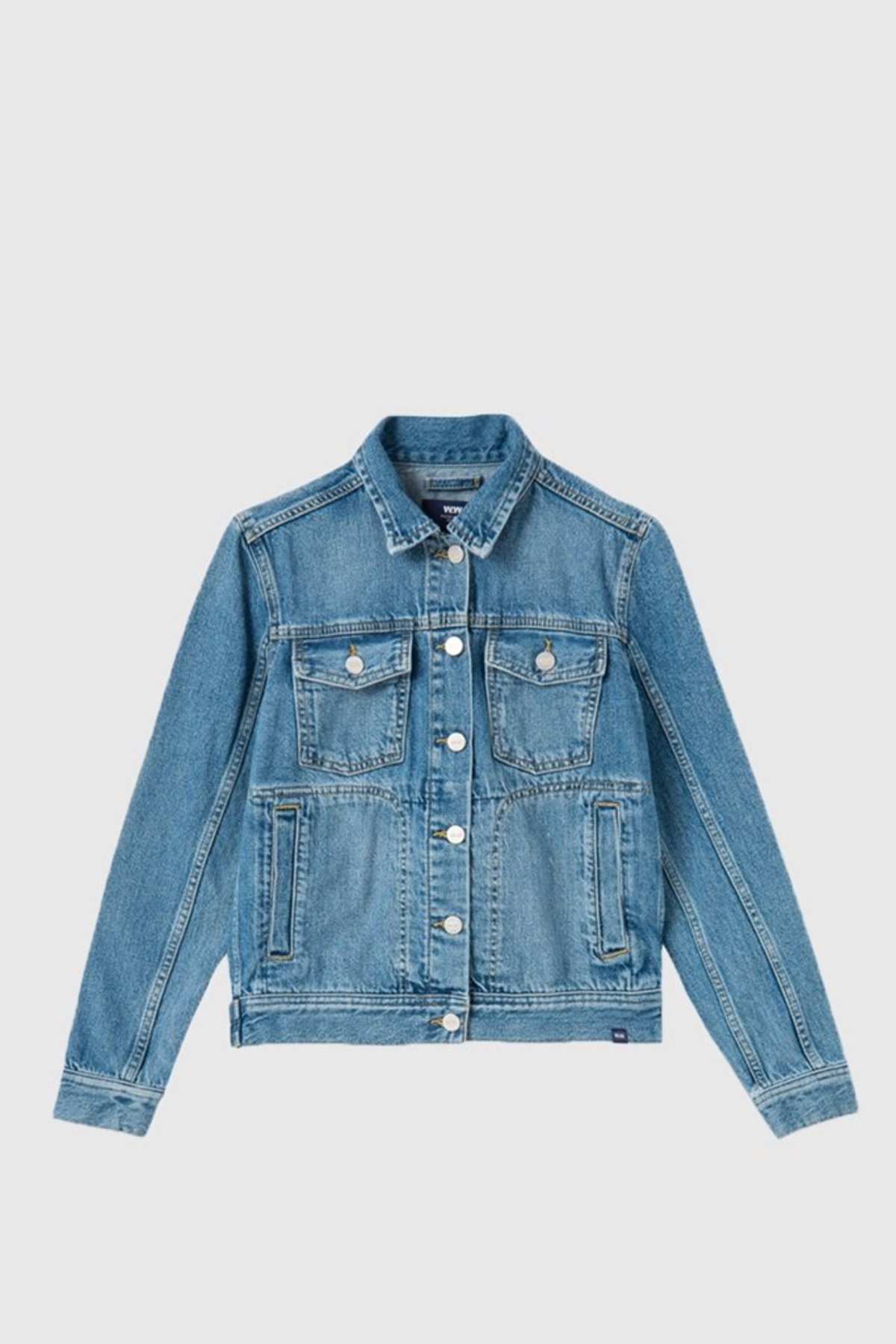 Wood Wood June Jacket - Classic Blue - Image 1 of 4