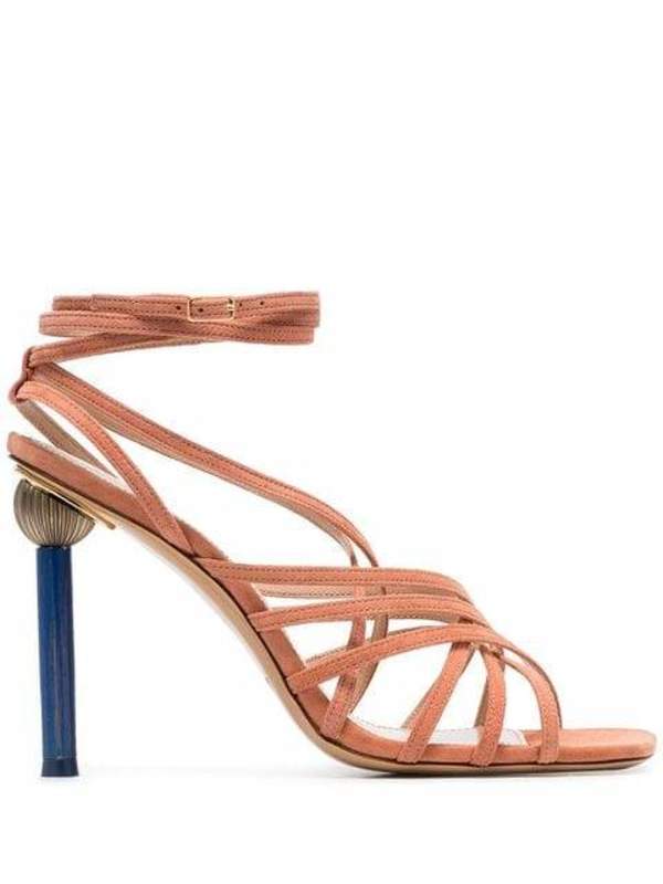 Jacquemus Les Sandales Pisa Dark Nude Suede Garmentory