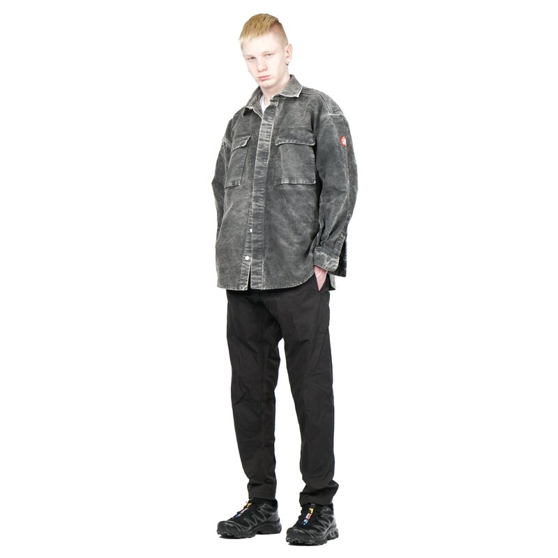 トップス cavempt bleached denim big shirts CAV EMPT Bleached Denim Big Shirt - Indigo | THEROOM
