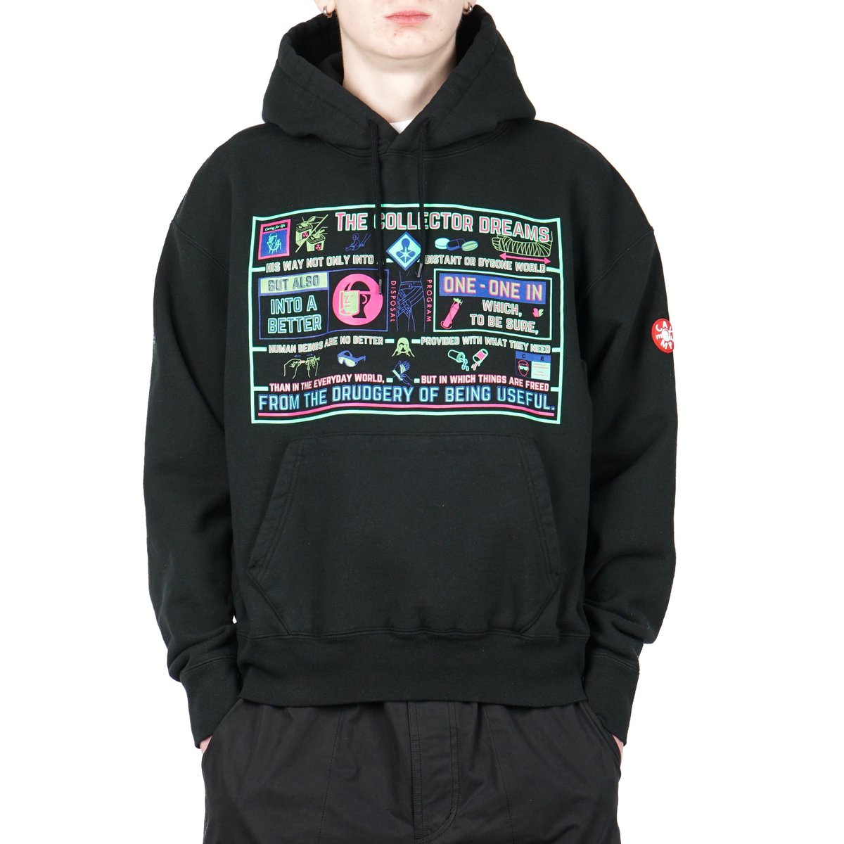 Cav Empt CHEMICAL ENGINEERING HEAVY HOODY - Black | Garmentory