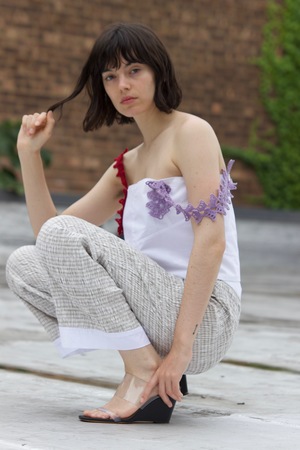 Ajaie Alaie Smocking Lady Pants Ajaie Alaie Smocking Lady Pants