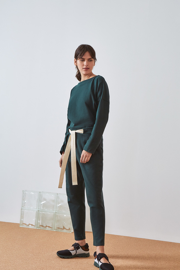 Kowtow Building Block Lounge Tie Pant Kowtow Building Block Lounge Tie Pant