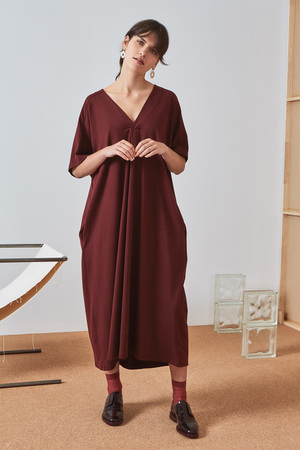 Kowtow Building Block Pleat Dress Kowtow Building Block Pleat Dress