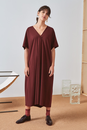 Kowtow Building Block Pleat Dress Kowtow Building Block Pleat Dress