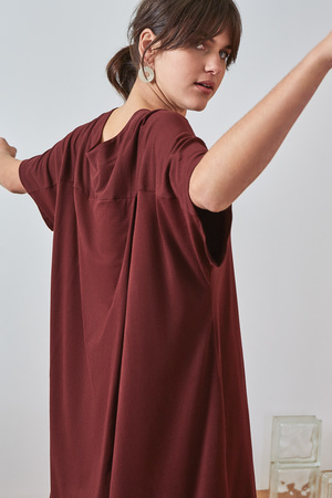 Kowtow Building Block Pleat Dress Kowtow Building Block Pleat Dress
