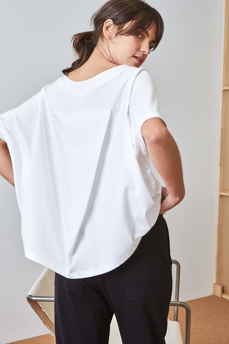 Kowtow Building Block Pleat Top Kowtow Building Block Pleat Top