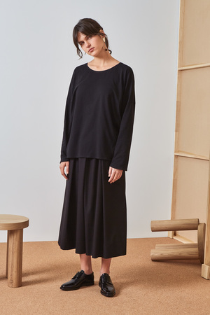 Kowtow Building Block Relaxed Long Sleeve Top Kowtow Building Block Relaxed Long Sleeve Top