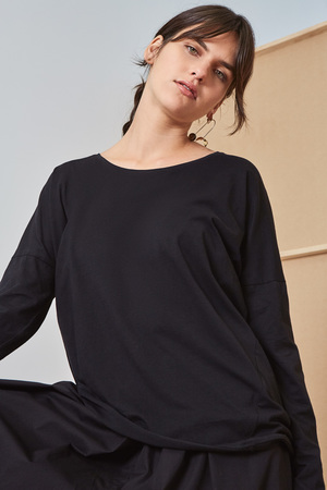 Kowtow Building Block Relaxed Long Sleeve Top Kowtow Building Block Relaxed Long Sleeve Top