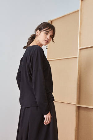 Kowtow Building Block Relaxed Long Sleeve Top Kowtow Building Block Relaxed Long Sleeve Top