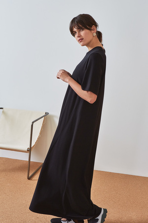 Kowtow Building Block Tee Shirt Swing Dress Kowtow Building Block Tee Shirt Swing Dress