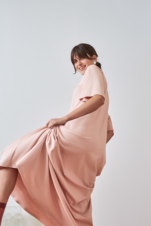 Kowtow Building Block Tee Shirt Swing Dress Kowtow Building Block Tee Shirt Swing Dress