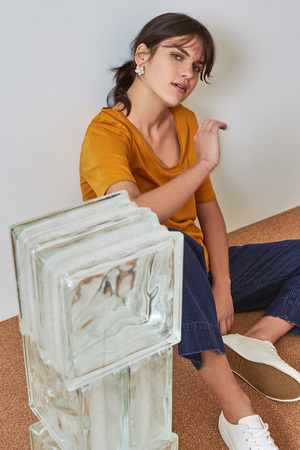 Kowtow Building Block V Tee Kowtow Building Block V Tee