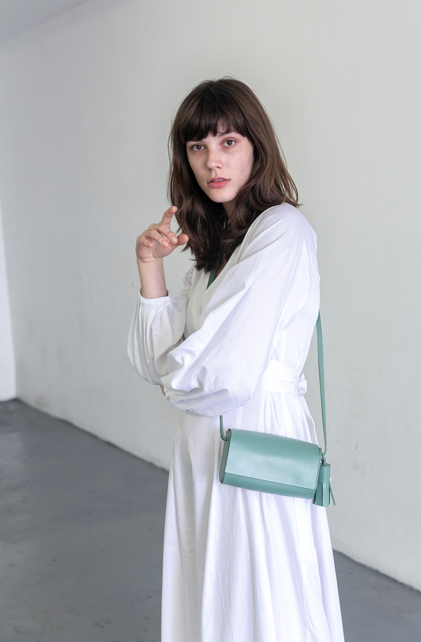 BUILDING BLOCK PETITE BAG - BRIGHT FOG | Garmentory