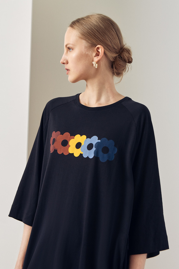 Kowtow Rainbow Tee Shirt Dress Kowtow Rainbow Tee Shirt Dress