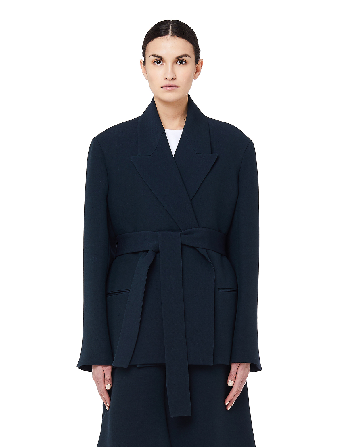 The Row Wool & Silk Jenia Jacket - Image 1 of 4