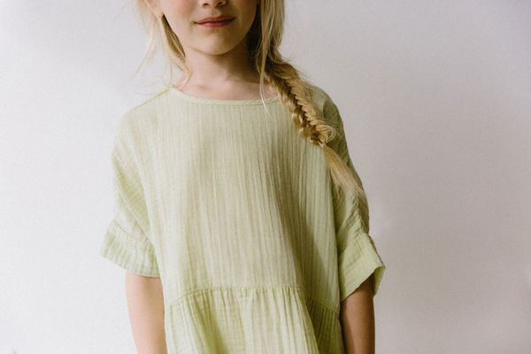 KIDS Boy+Girl Una Dress - Pistachio KIDS Boy+Girl Una Dress - Pistachio
