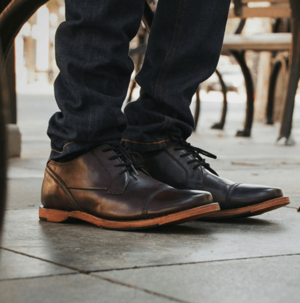 Sutro Footwear Larkin II Oxford - Redbrown | Garmentory display picture 3