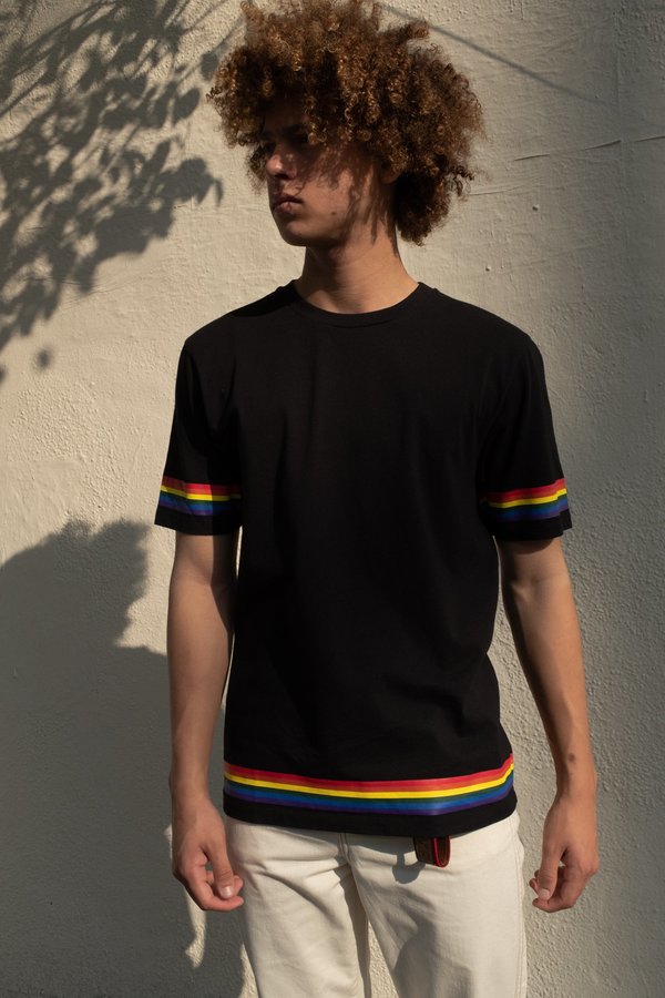 LOEWE Rainbow Print T-Shirt | Garmentory