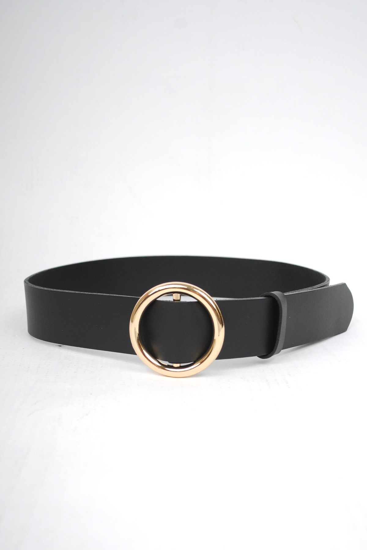 Frame denim Black Belt with Gold Buckle FRAME Women main image 4
