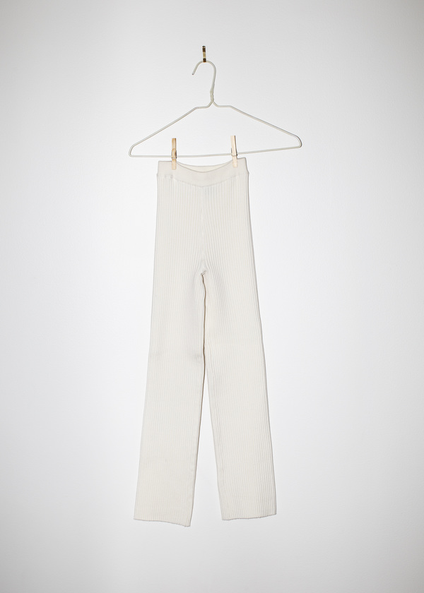 giu giu Nonna Track Suit Shrunken Ribbed Pant giu giu Nonna Track Suit Shrunken Ribbed Pant