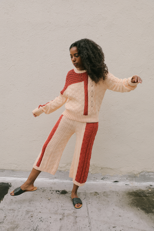 Kordal Gia Cable Knit Pant Kordal Gia Cable Knit Pant