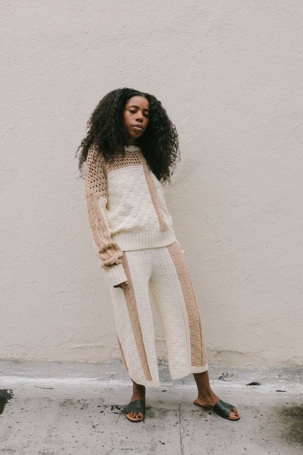 Kordal Gia Cable Knit Pant Kordal Gia Cable Knit Pant