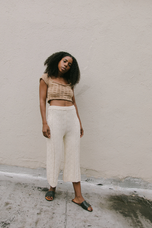 Kordal Gia Cable Knit Pant Kordal Gia Cable Knit Pant