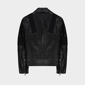 Neil Barrett Leather Biker Jacket - Black | Garmentory