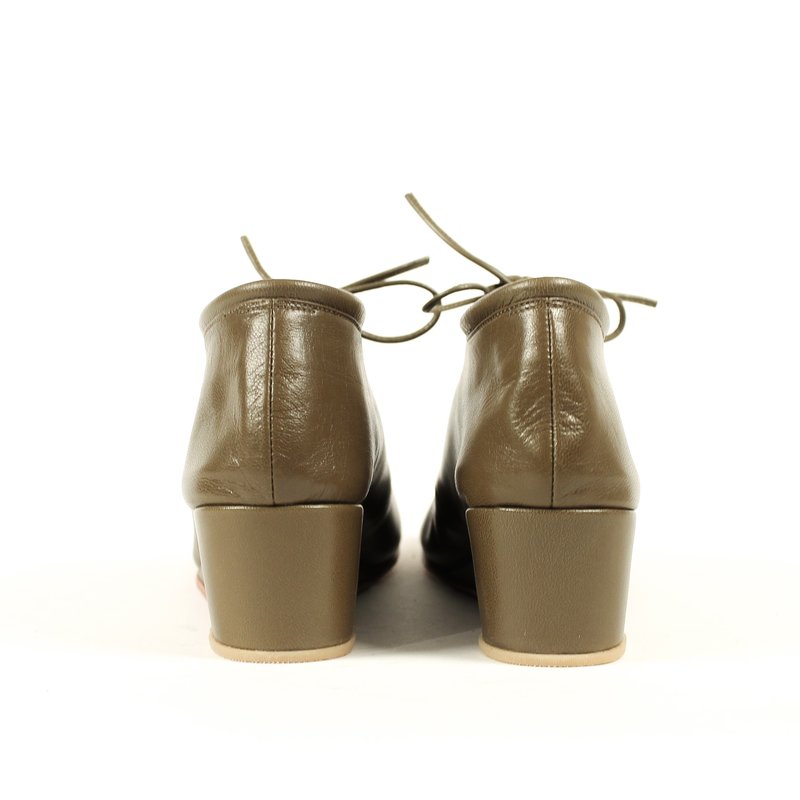 Martiniano Bootie Wedge - Olive | Garmentory
