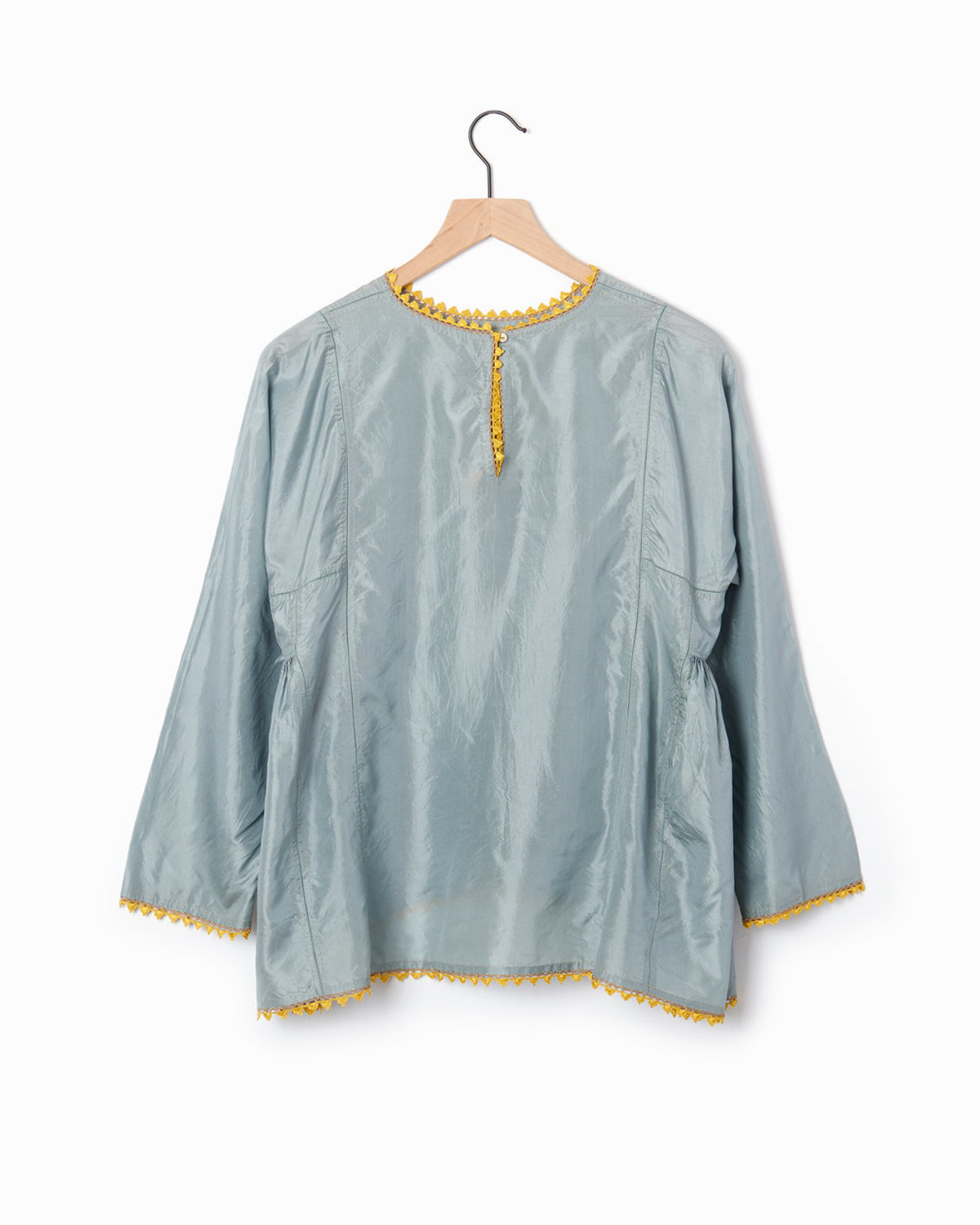 Pero Silk Blouse - Blue - Image 2 of 4