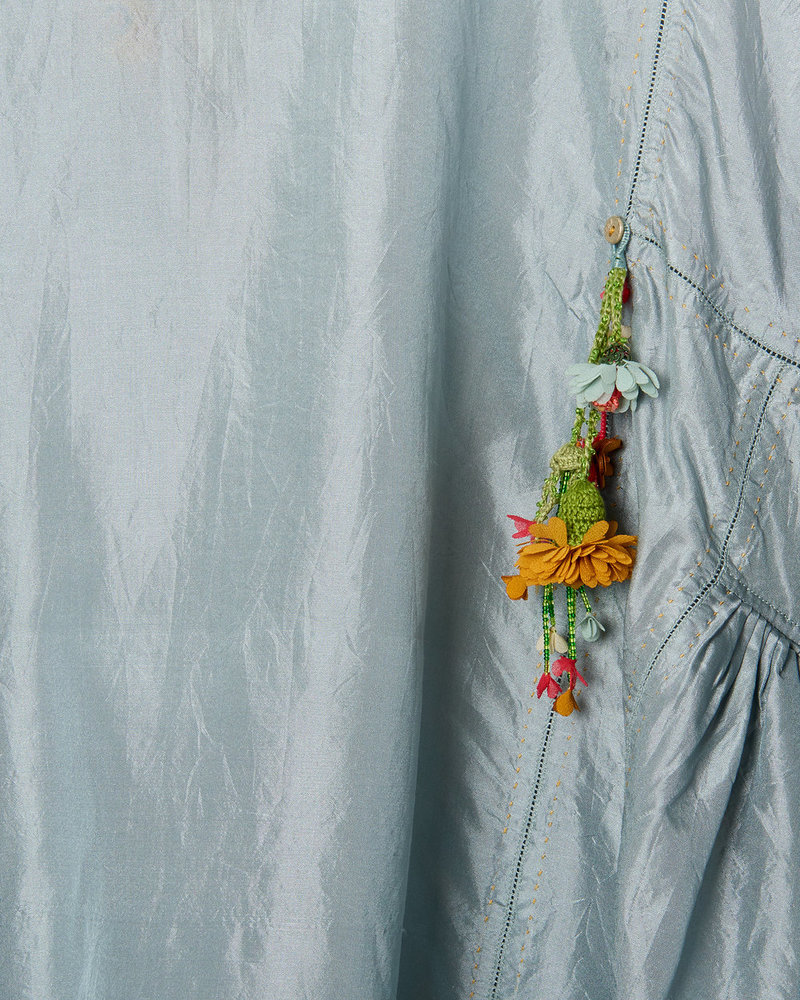 Pero Silk Blouse - Blue