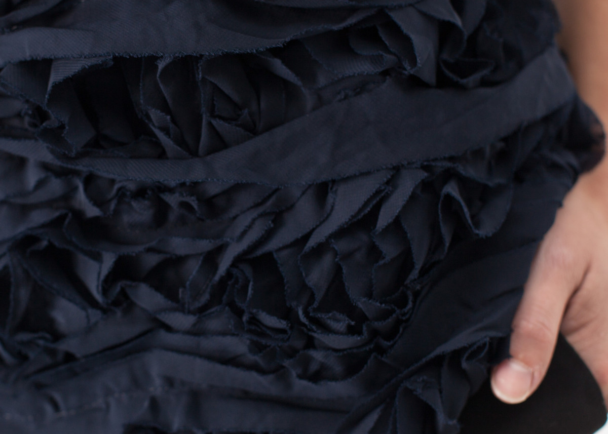 Harvey Faircloth Ruffled Tank Top - Image 3 of 4