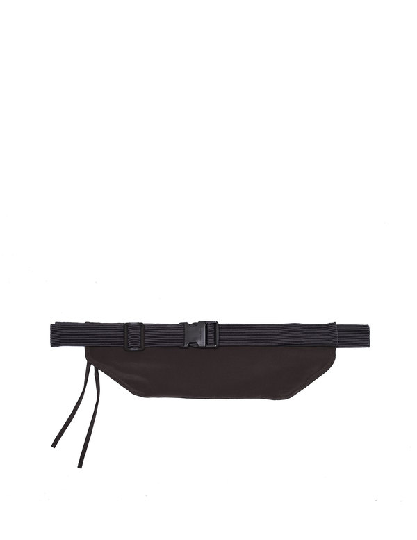 Rick Owens Silk Money Belt Pouch - Dark Grey | Garmentory