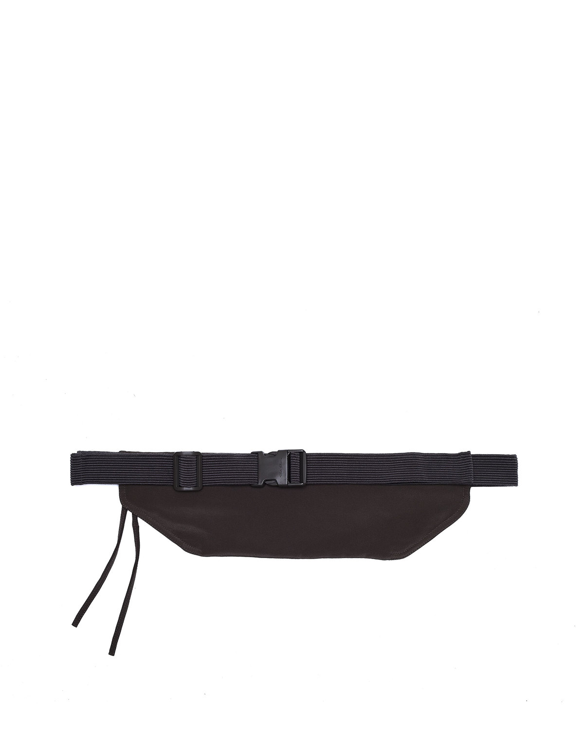 Rick owes money belt ボディーバッグ Rick Owens Silk Money Belt Pouch - Dark Grey | Garmentory