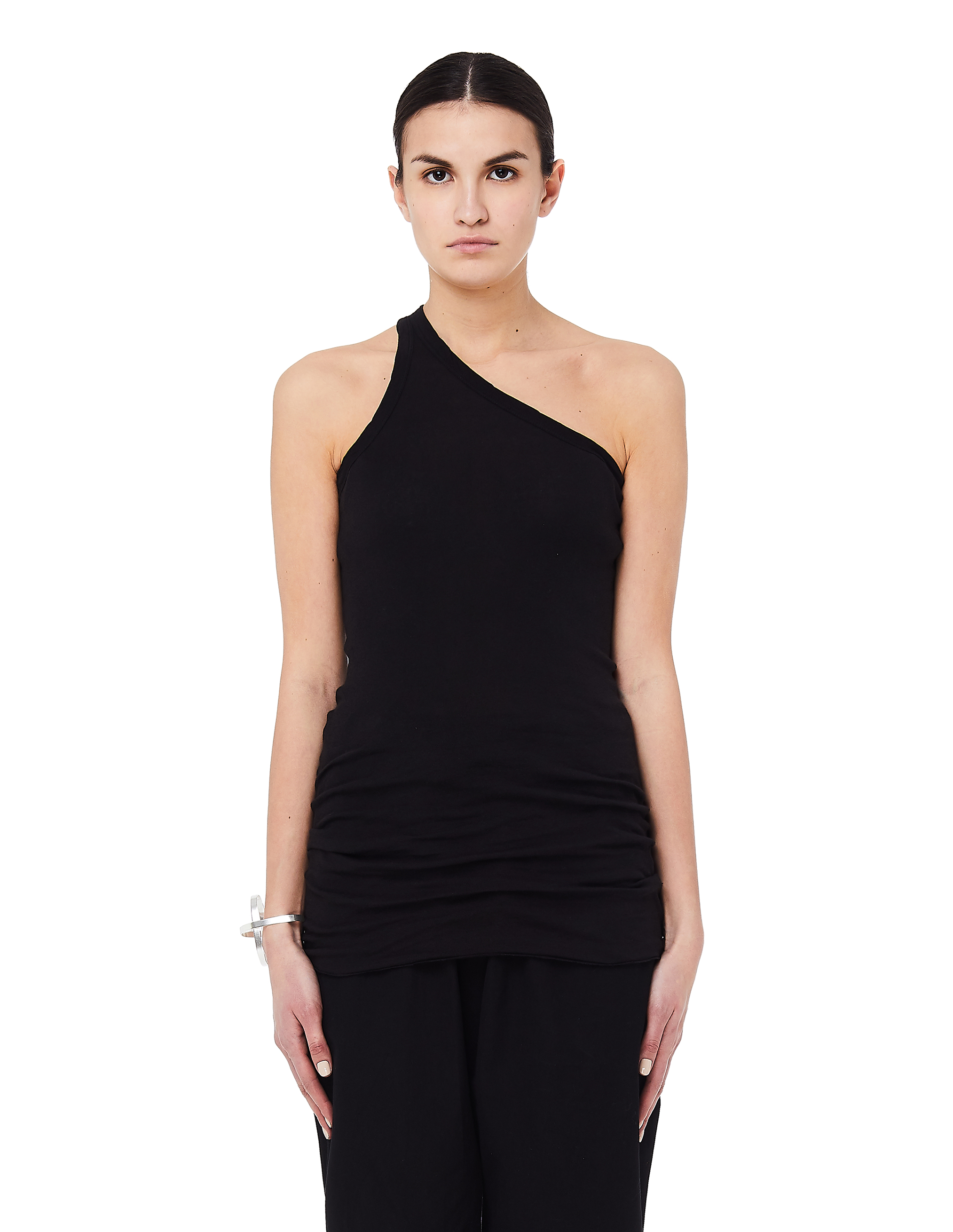 rickowens one shoulder tanktop