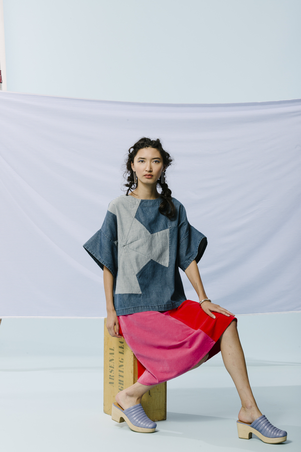 Carleen Web Denim Shirt Carleen Web Denim Shirt