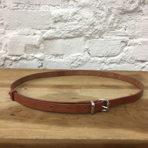 A Détacher Amelia Classic Belt With Brass Hardware A Détacher Amelia Classic Belt With Brass Hardware