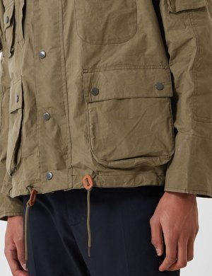 barbour x engineered garments thompson commando jacket