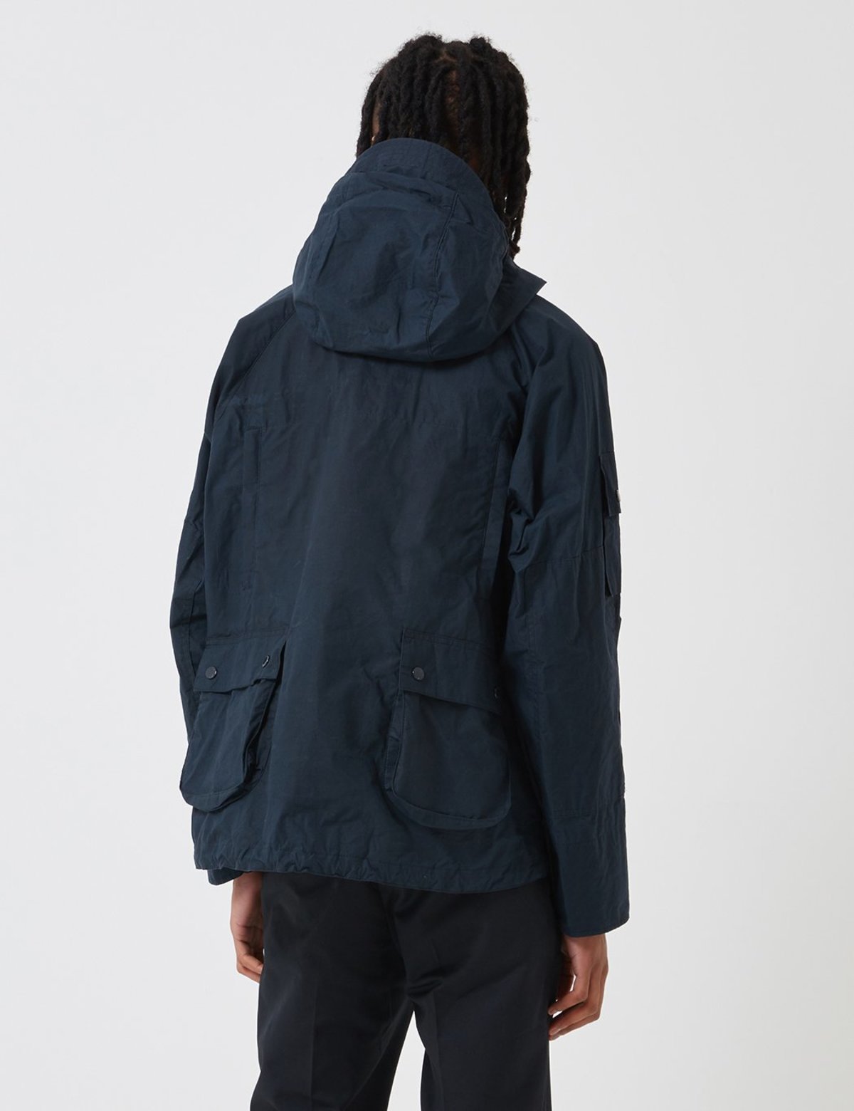 Barbour x Engineered Garments Thompson Jacket - Vulcan Navy Blue