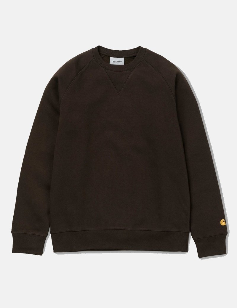 CARHARTT WIP Carhartt Chase Sweatshirt - Tobacco Brown