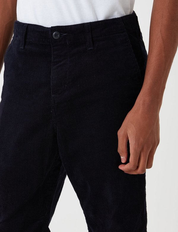 Carhartt ネイビー コーデュロイ パンツ CARHARTT WIP Club Corduroy Pant Trousers - Dark Navy Blue | Garmentory